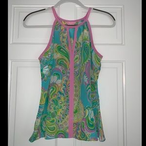 Lily Pulitzer fun printed tank top!!